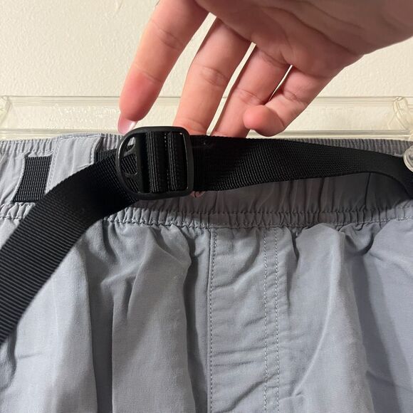 The North Face Mens Gray Chino Shorts Medium Classic 7.5" Belted Hiking Outdoors - Picture 5 of 8